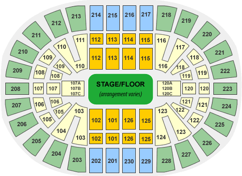 Interactive Map of Palace of Auburn Hills
