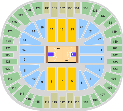 Interactive Map of Energy Solutions Arena