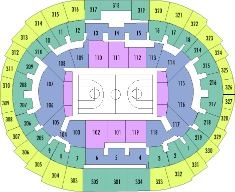 Interactive Map of STAPLES Center