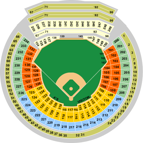 Interactive Map of Oakland-Alameda County Coliseum