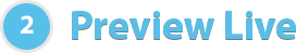 Live preview of widget